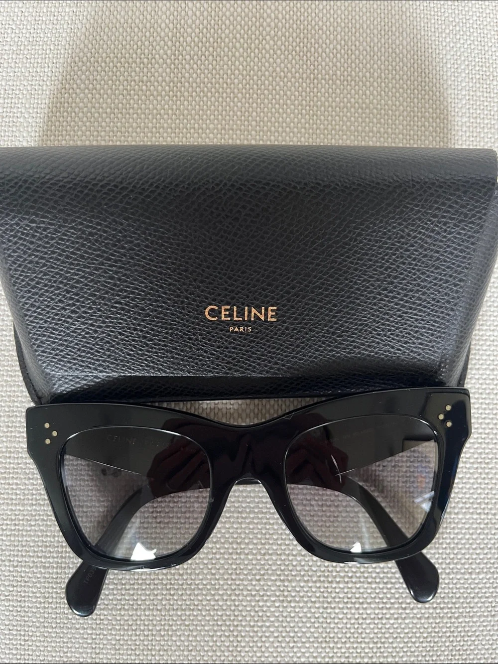 Celine Cat-Eye Sunglasses - Black